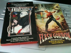 Red pages, movie stills, BORE WORMS! 