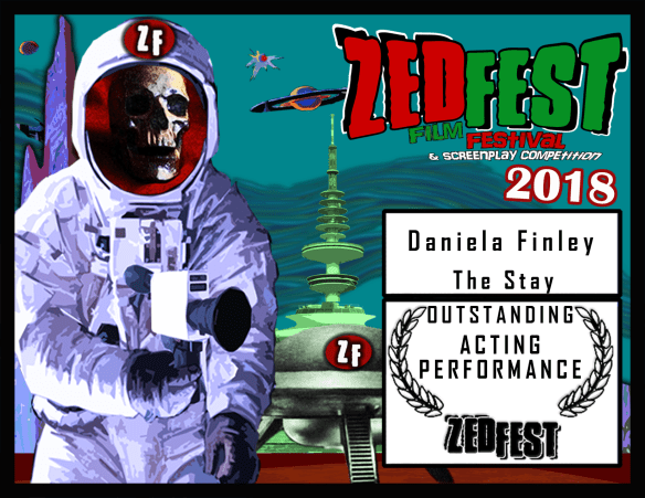 Zed-Fest-2018 The-Stay Daniela Finley Acting Performance Award
