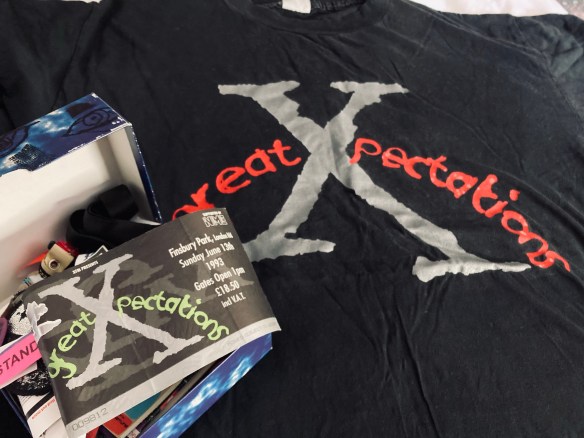 Still got the tee & the ticket!